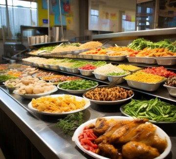 食堂周食菜谱味美不腻