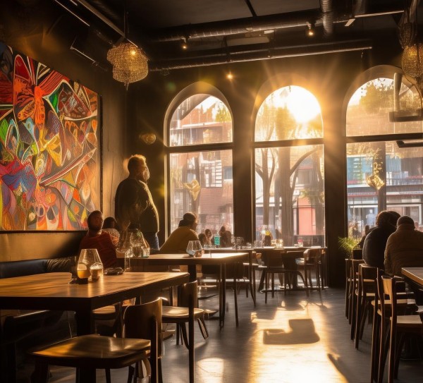 餐厅,现代生活的温暖之光 餐厅,现代生活的温暖之光